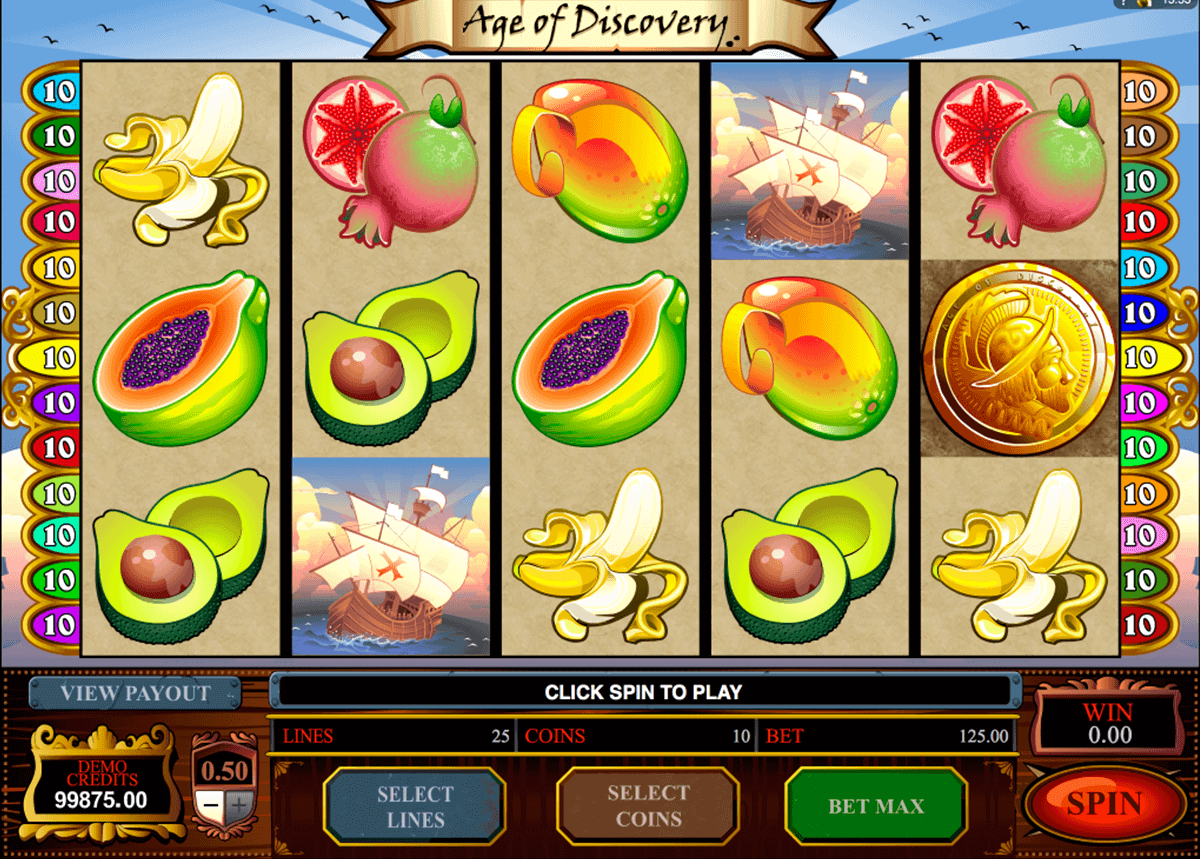 age of discovery microgaming kolikkopelit
