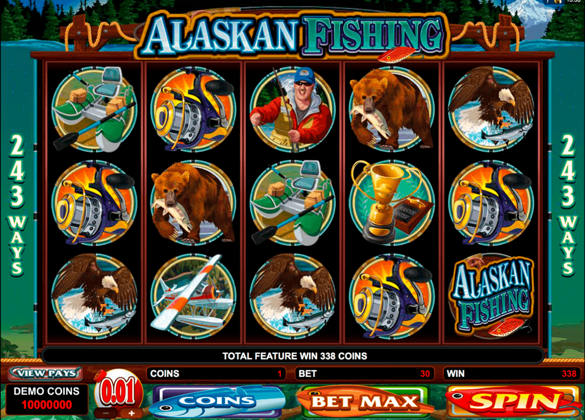 alaskan fishing microgaming kolikkopelit