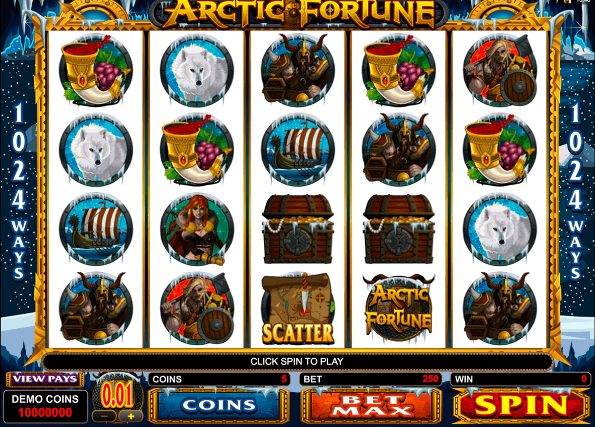 arctic fortune microgaming kolikkopelit
