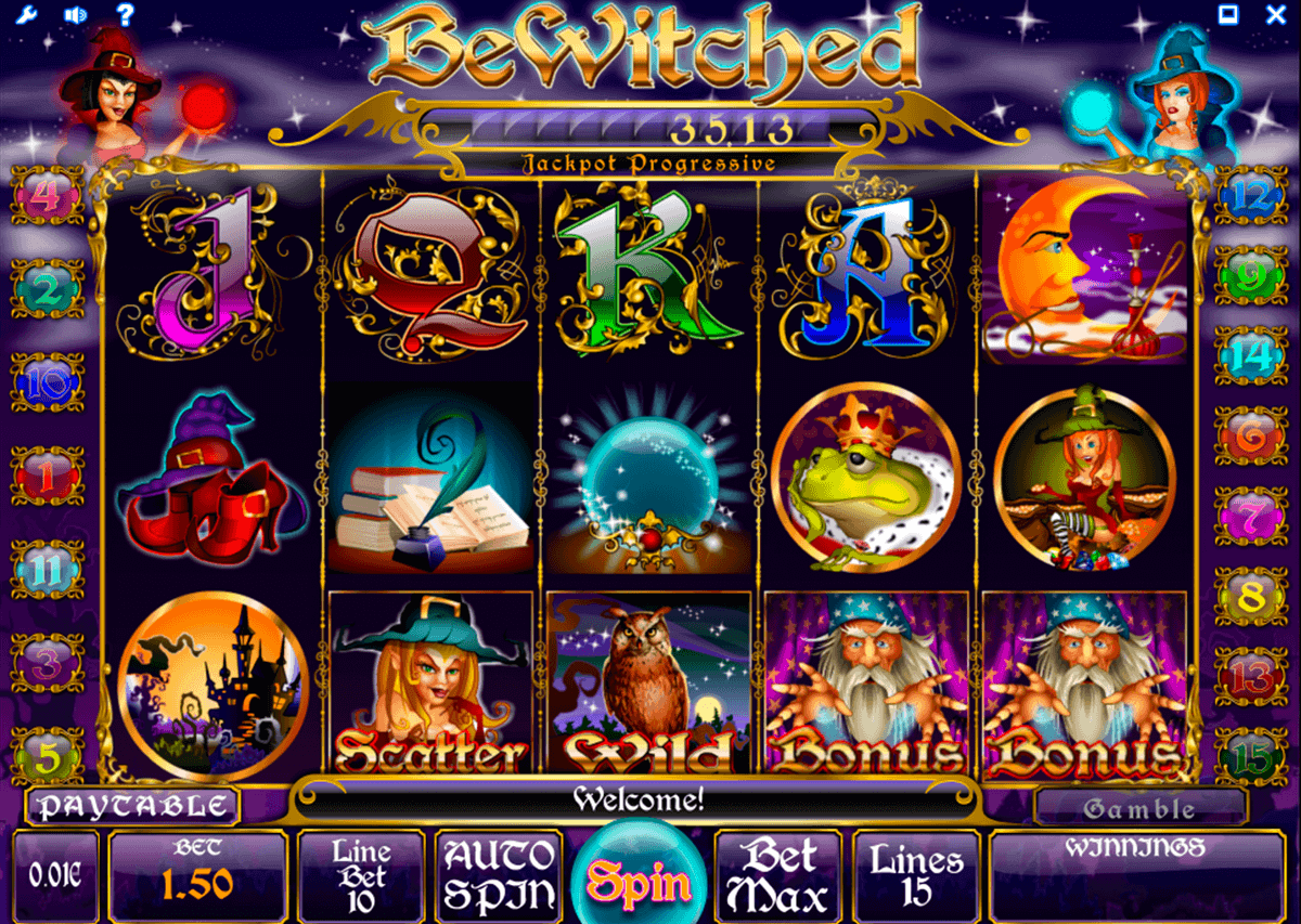 bewitched isoftbet kolikkopelit