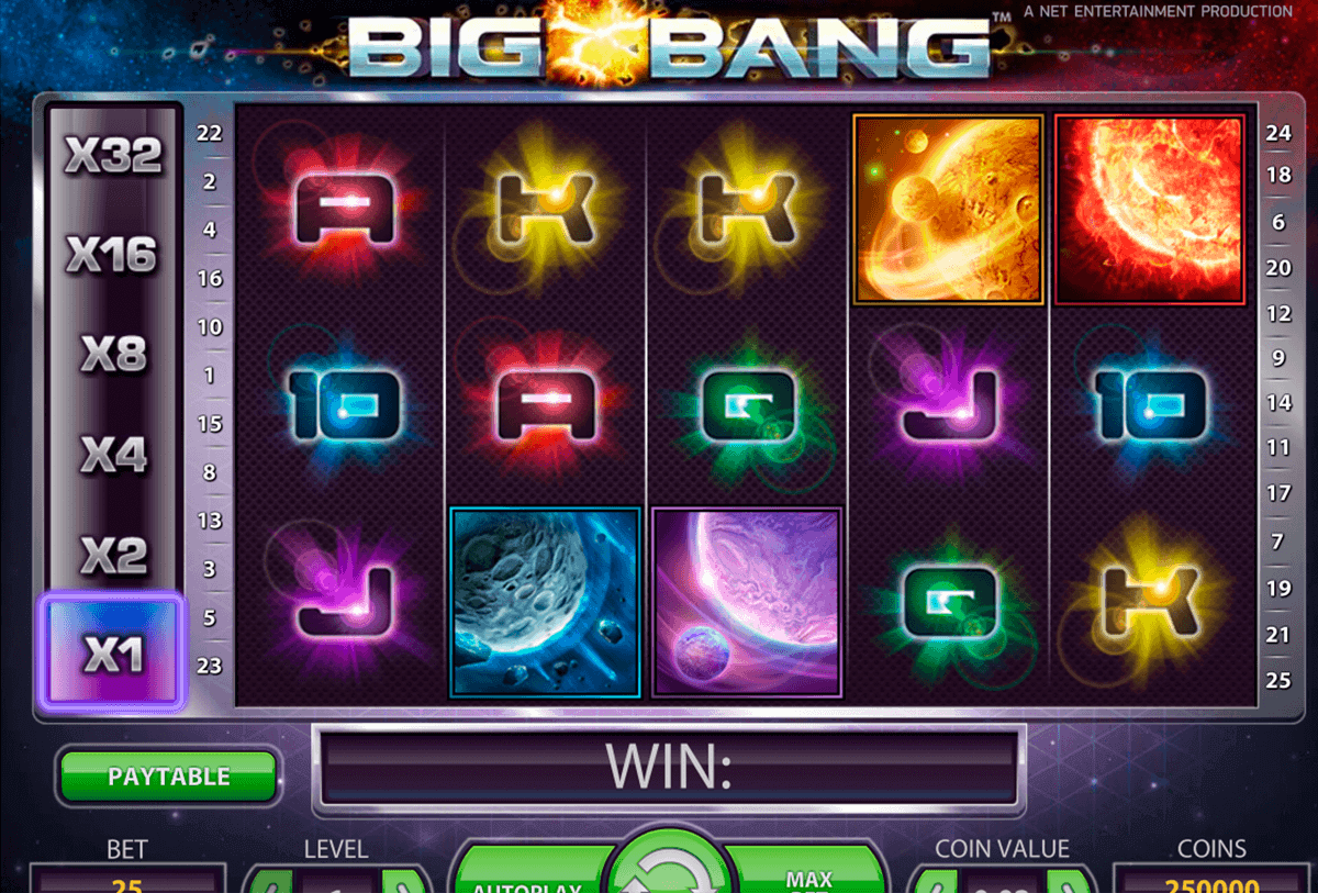 big bang netent kolikkopelit