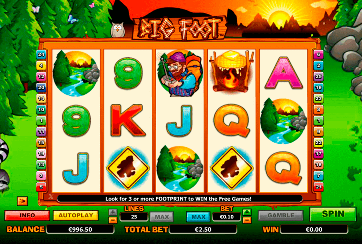 big foot netgen gaming kolikkopelit