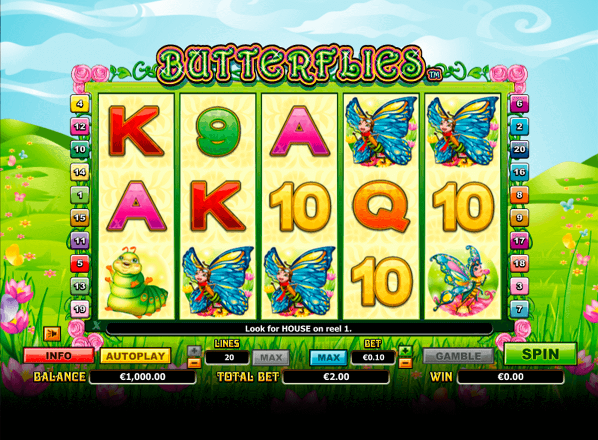 butterflies netgen gaming kolikkopelit
