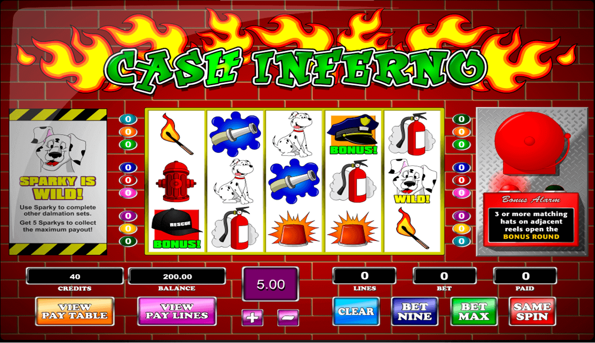 cash inferno amaya kolikkopelit