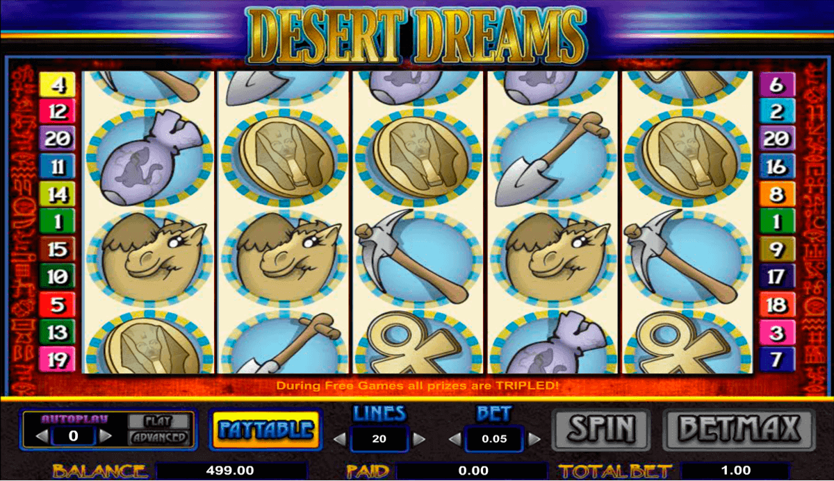 desert dreams amaya kolikkopelit