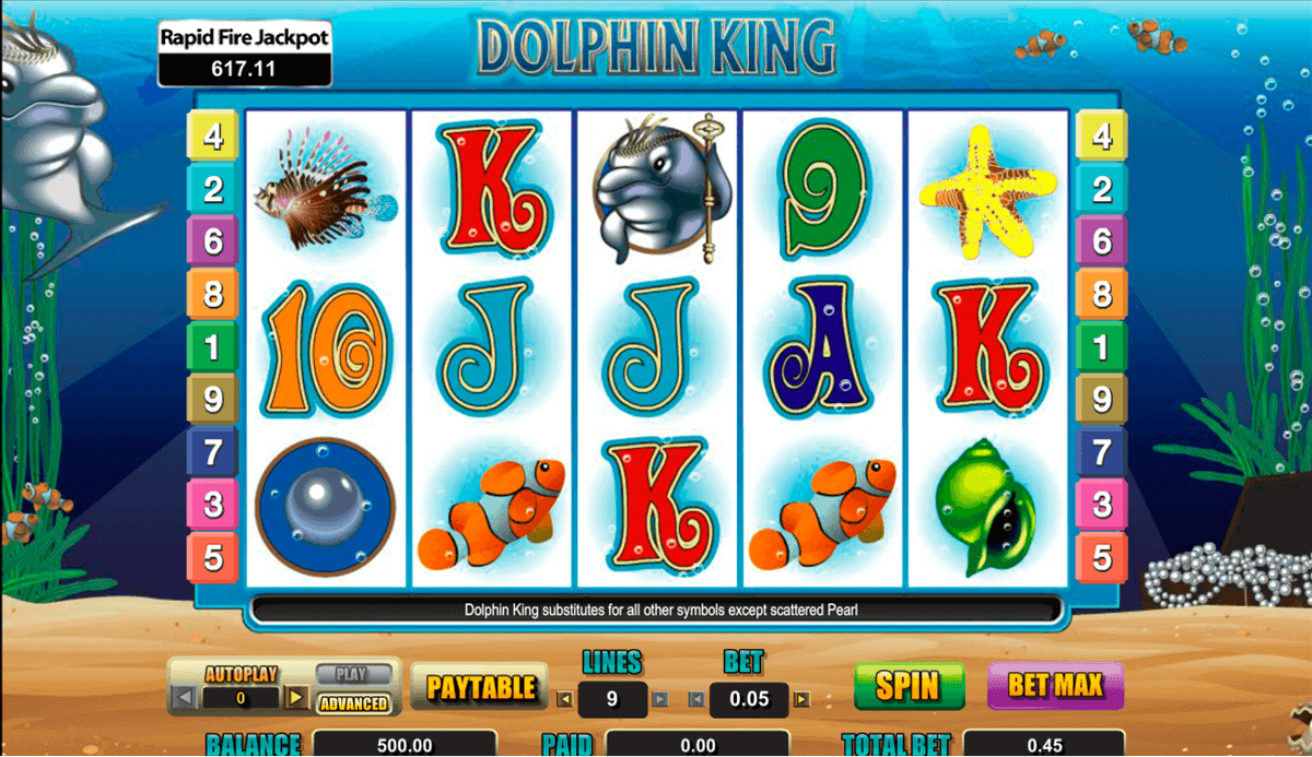 dolphin king amaya kolikkopelit