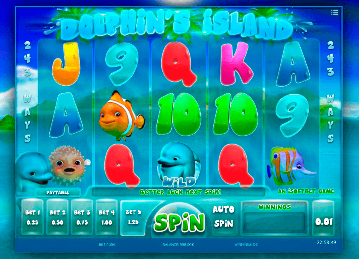 dolphins island isoftbet kolikkopelit