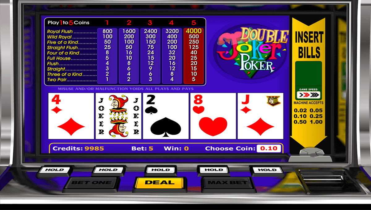 double joker poker betsoft