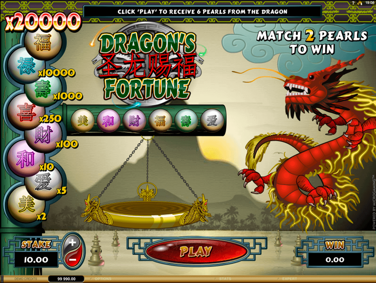 dragons fortune microgaming raaputusarvat