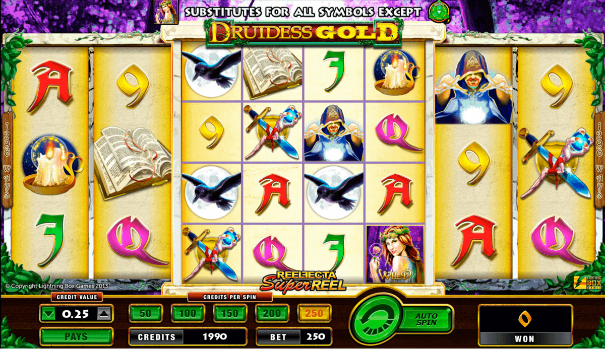 druidess gold amaya kolikkopelit