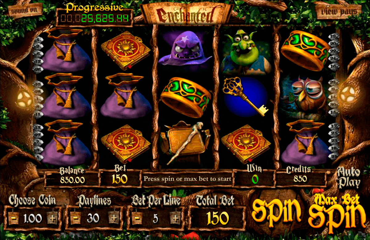 enchanted betsoft kolikkopelit