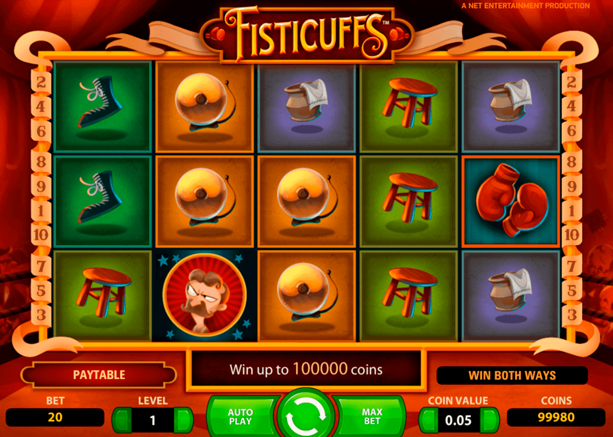 fisticuffs netent kolikkopelit