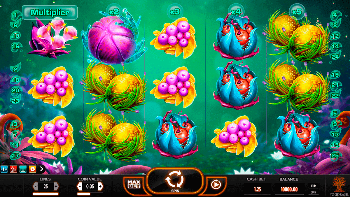 fruitoids yggdrasil kolikkopelit