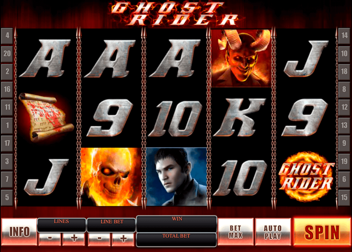 ghost rider playtech kolikkopelit