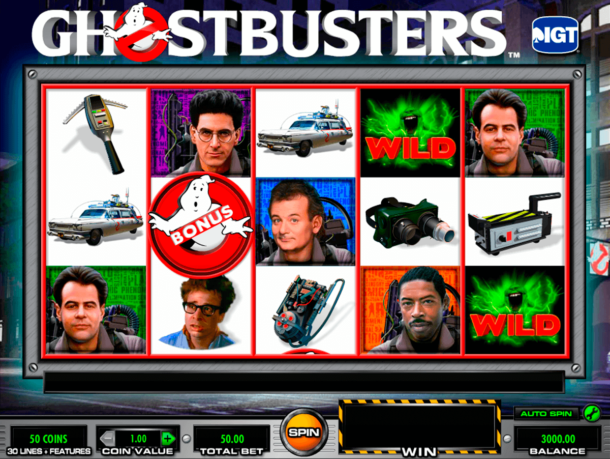ghostbusters igt kolikkopelit
