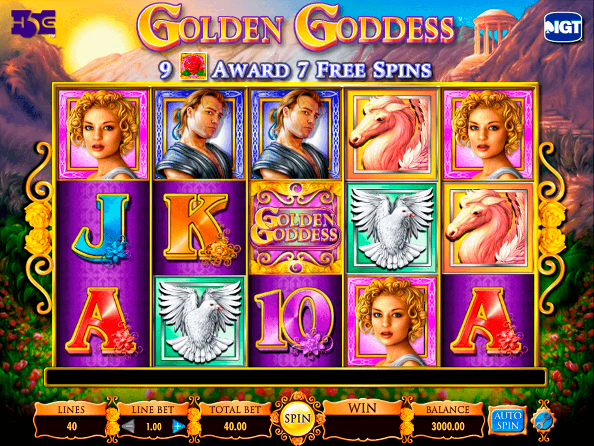 golden goddess igt kolikkopelit
