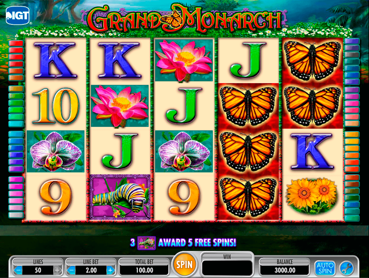 grand monarch igt kolikkopelit