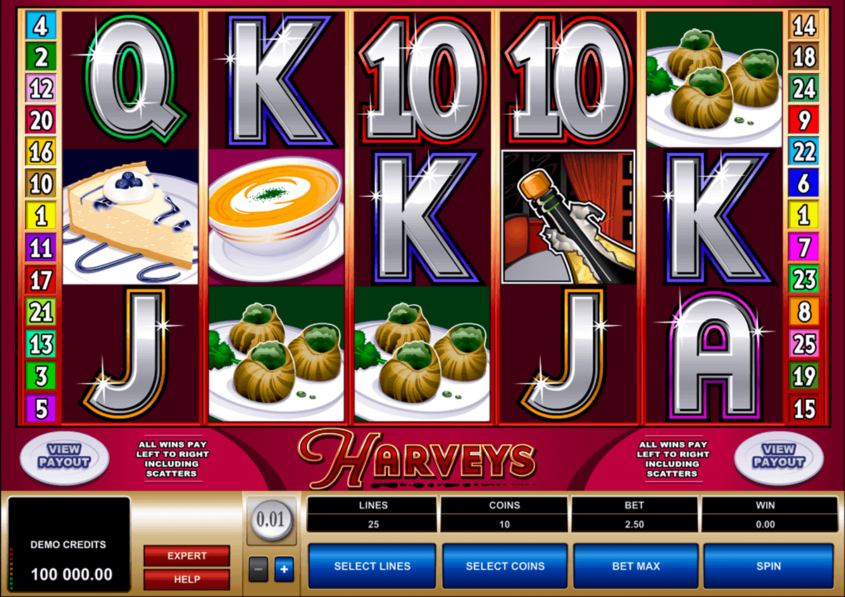 harveys microgaming kolikkopelit
