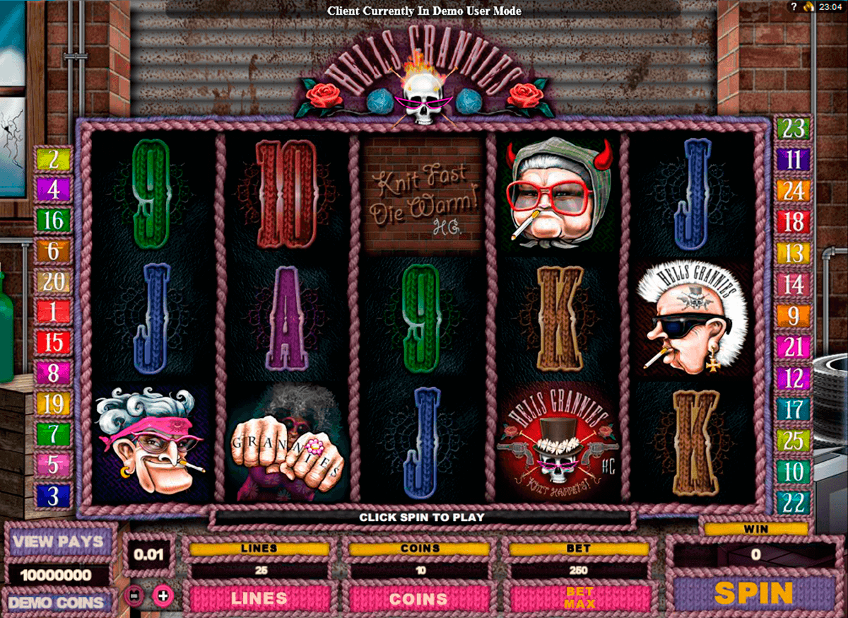 hells grannies genesis kolikkopelit