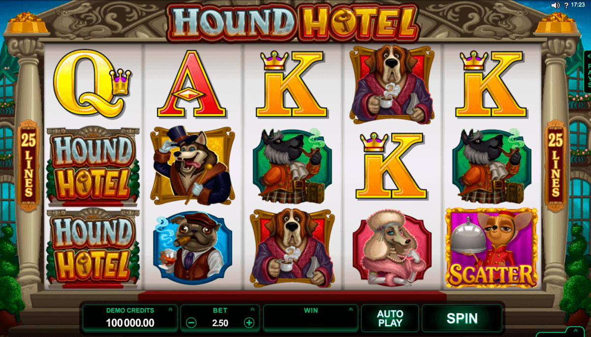 hound hotel microgaming kolikkopelit
