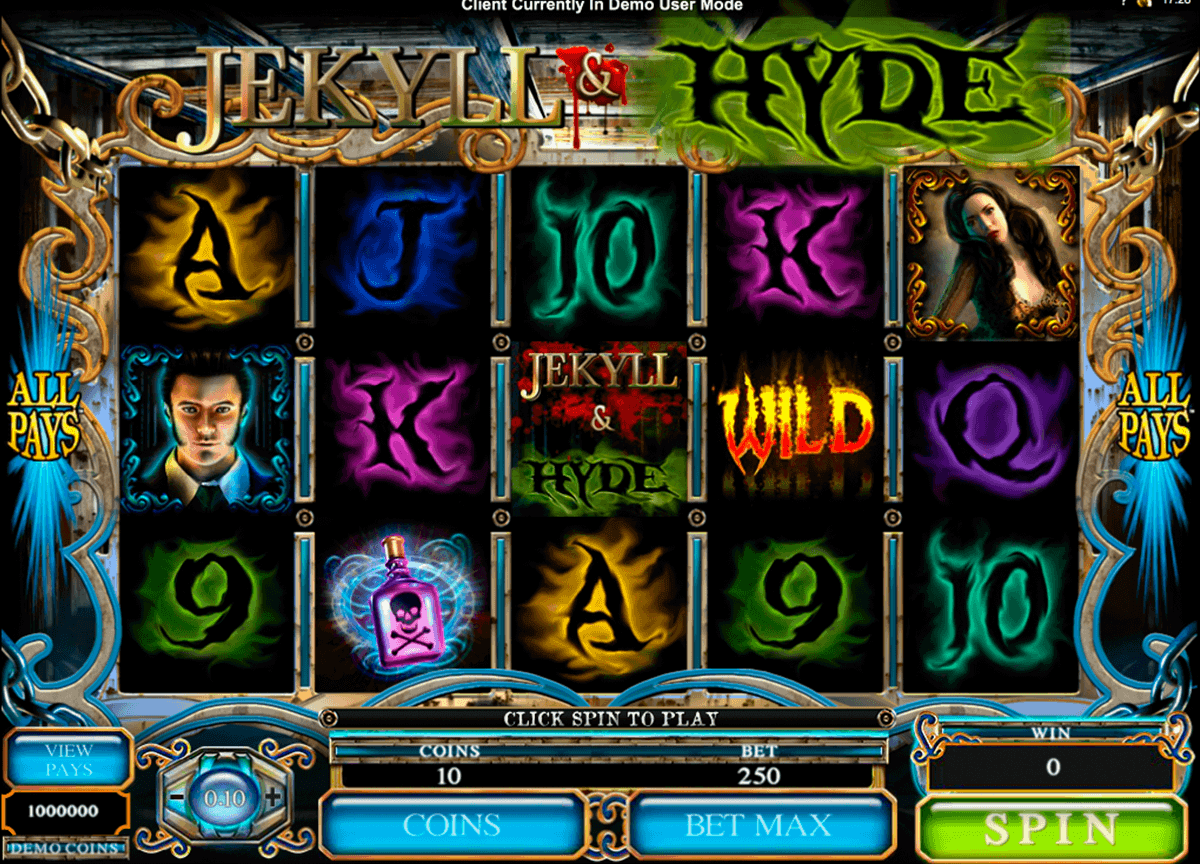 jekyll hyde microgaming kolikkopelit