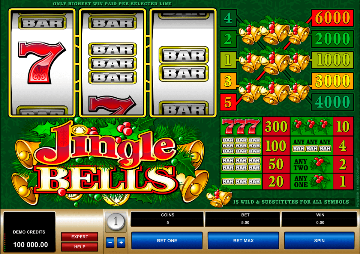 jingle bells microgaming kolikkopelit