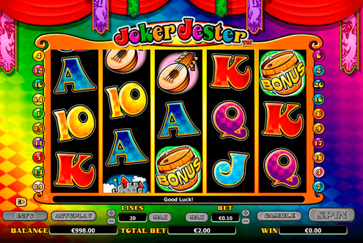 joker jester netgen gaming kolikkopelit