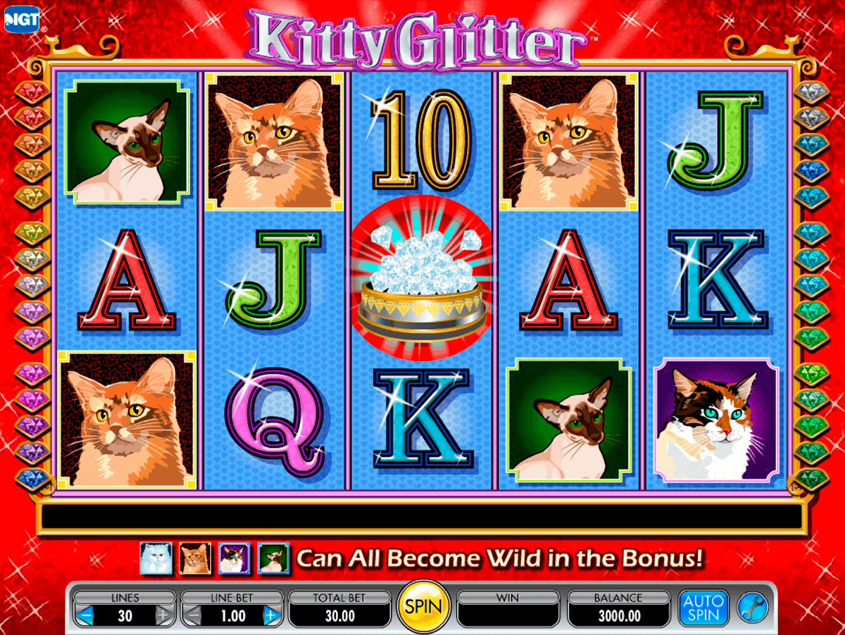 kitty glitter igt kolikkopelit