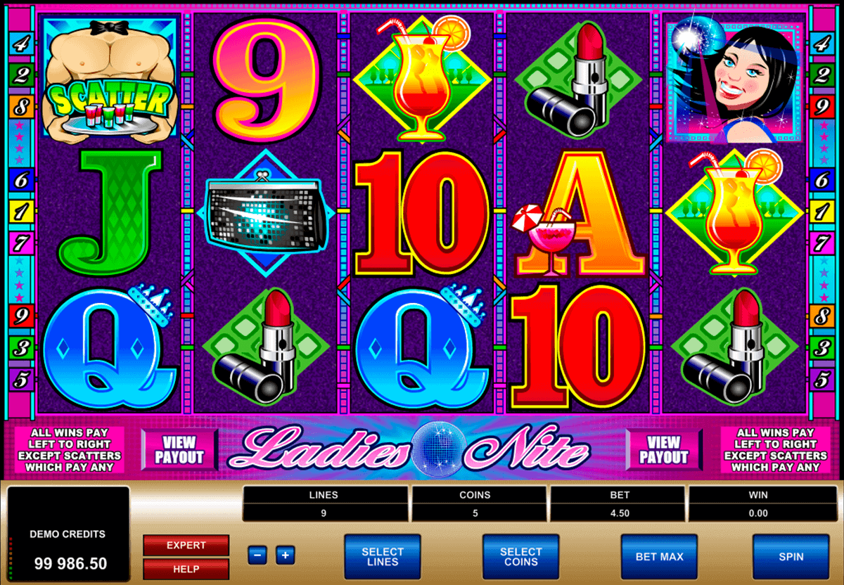 ladies nite microgaming kolikkopelit