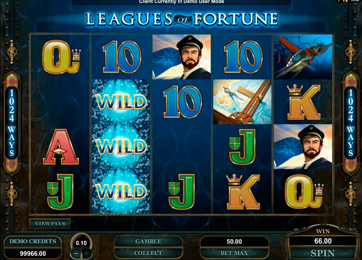 leagues of fortune microgaming kolikkopelit