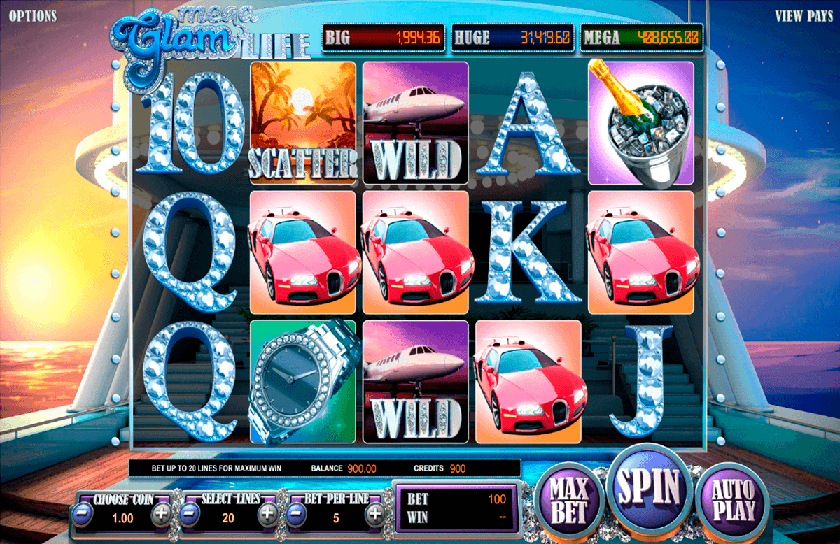 mega glam life betsoft kolikkopelit