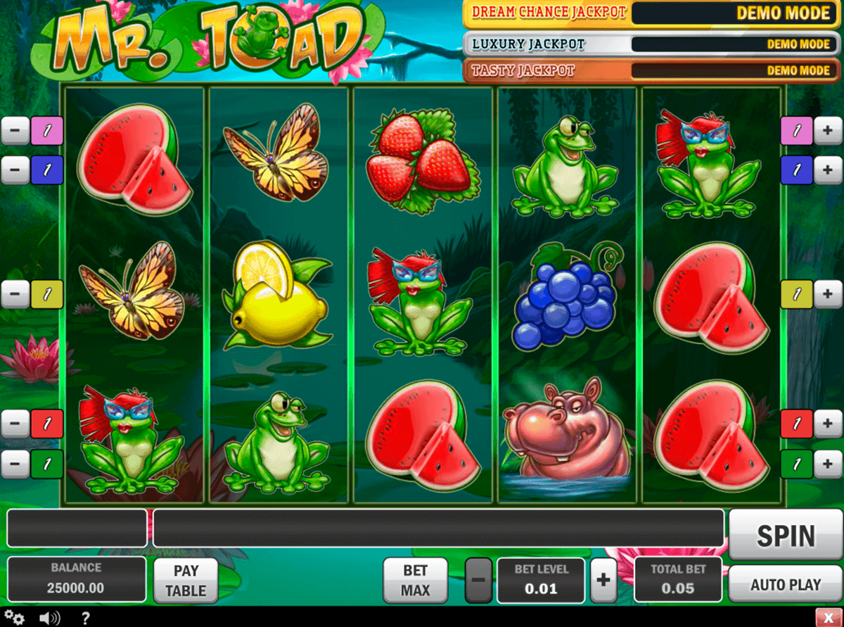 mr toad playn go kolikkopelit