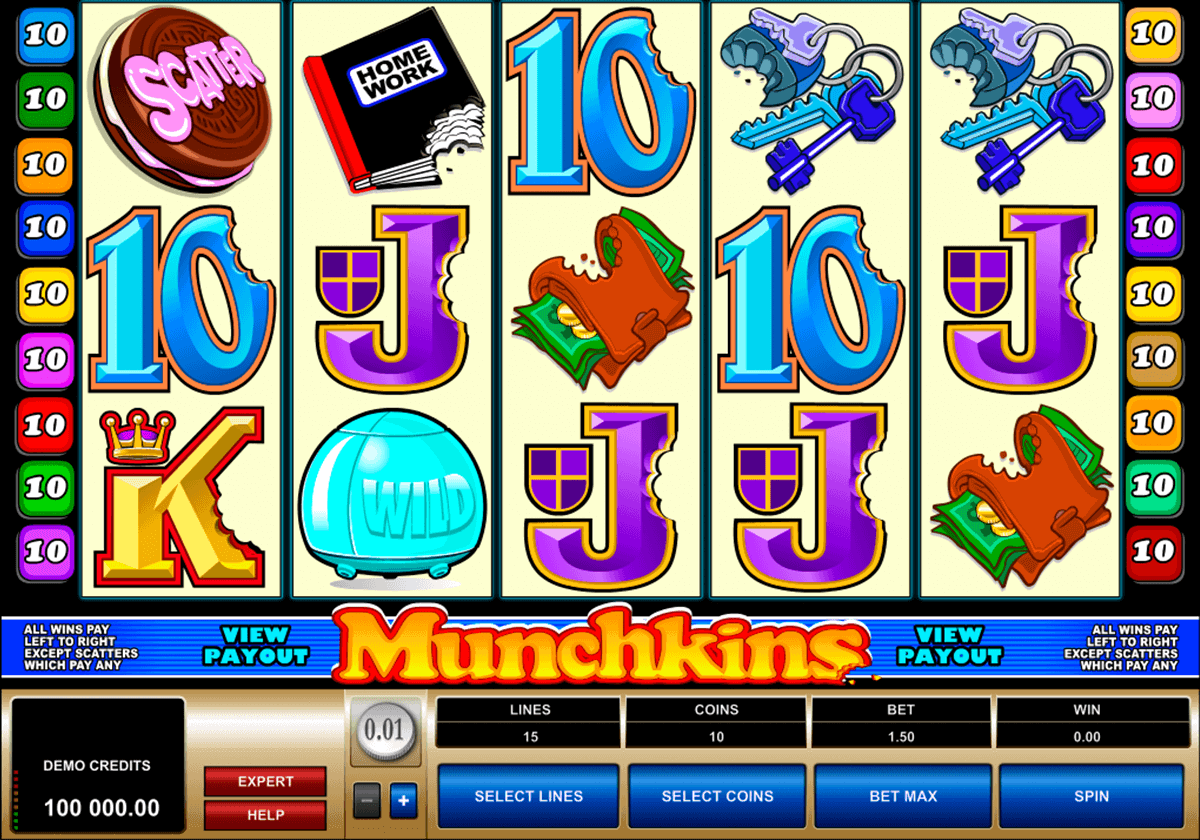 munchkins microgaming kolikkopelit