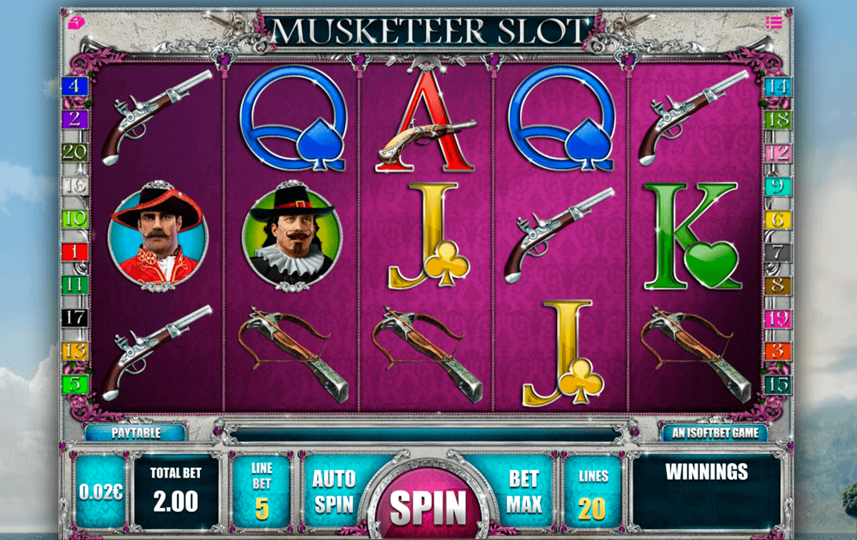 musketeer slot isoftbet kolikkopelit