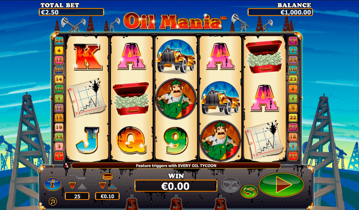 oil mania netgen gaming kolikkopelit