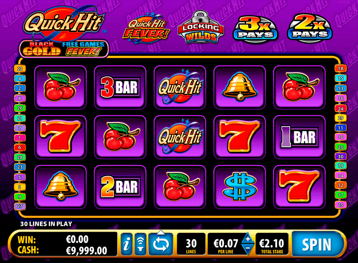 quick hit black gold bally kolikkopelit