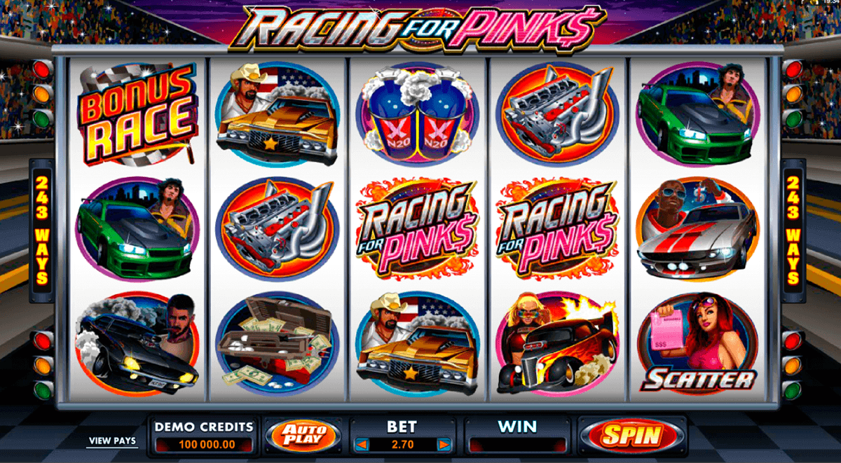 racing for pinks microgaming kolikkopelit