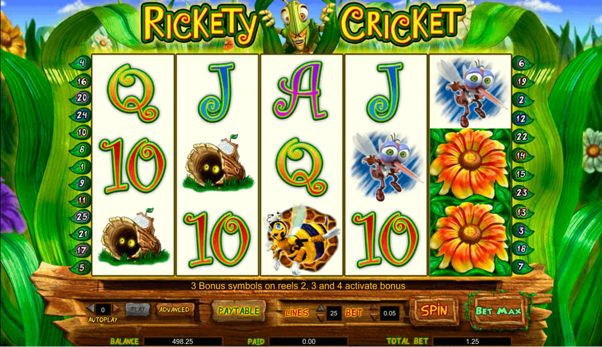 rickety cricket amaya kolikkopelit