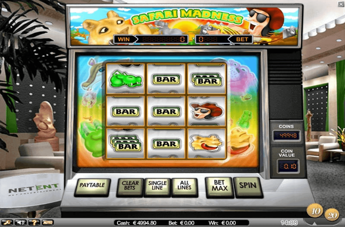 safari madness netent kolikkopelit