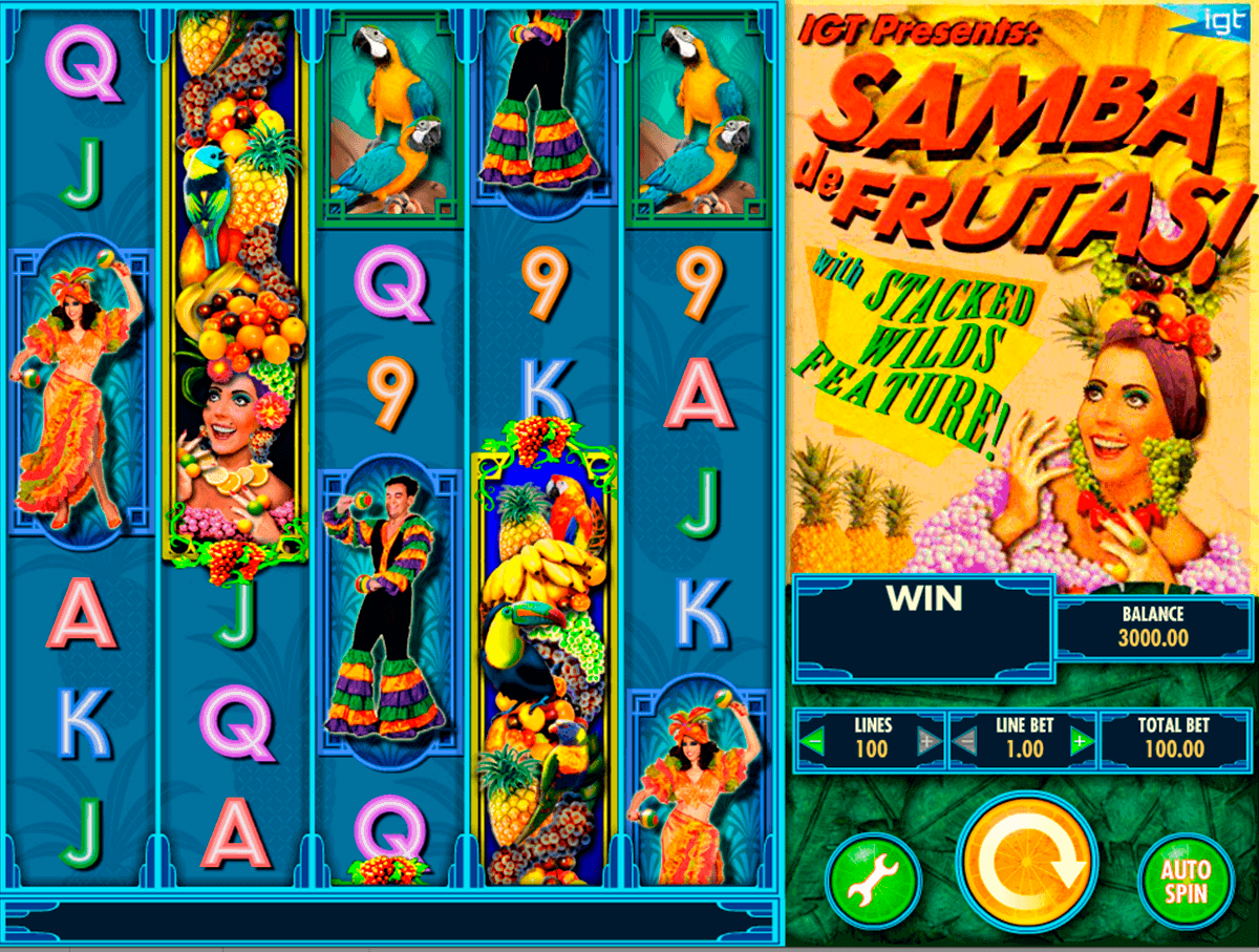 samba de frutas igt kolikkopelit