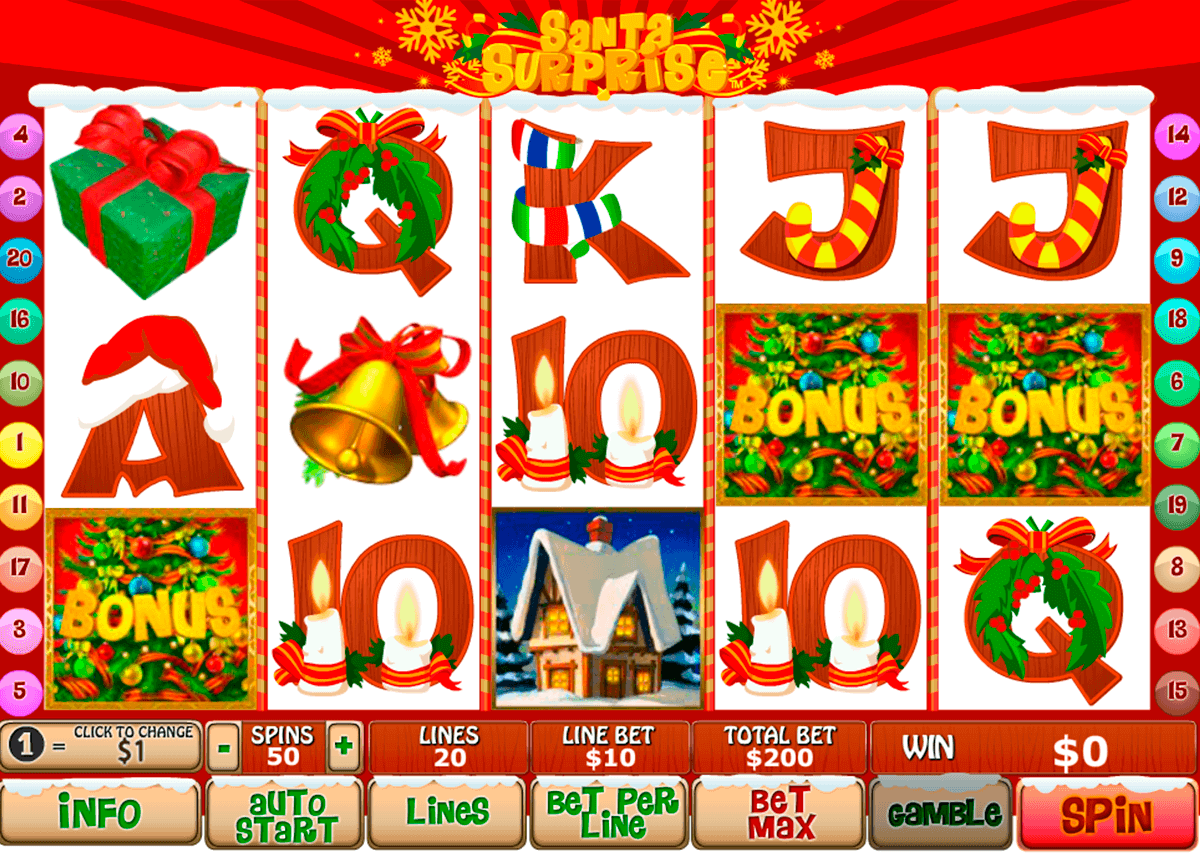 santa surprise playtech kolikkopelit