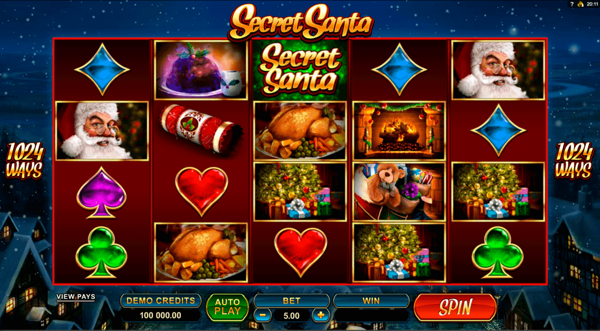 secret santa microgaming kolikkopelit