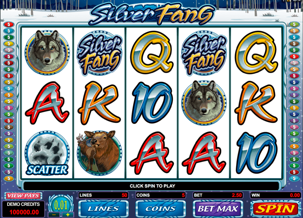 silver fang microgaming kolikkopelit