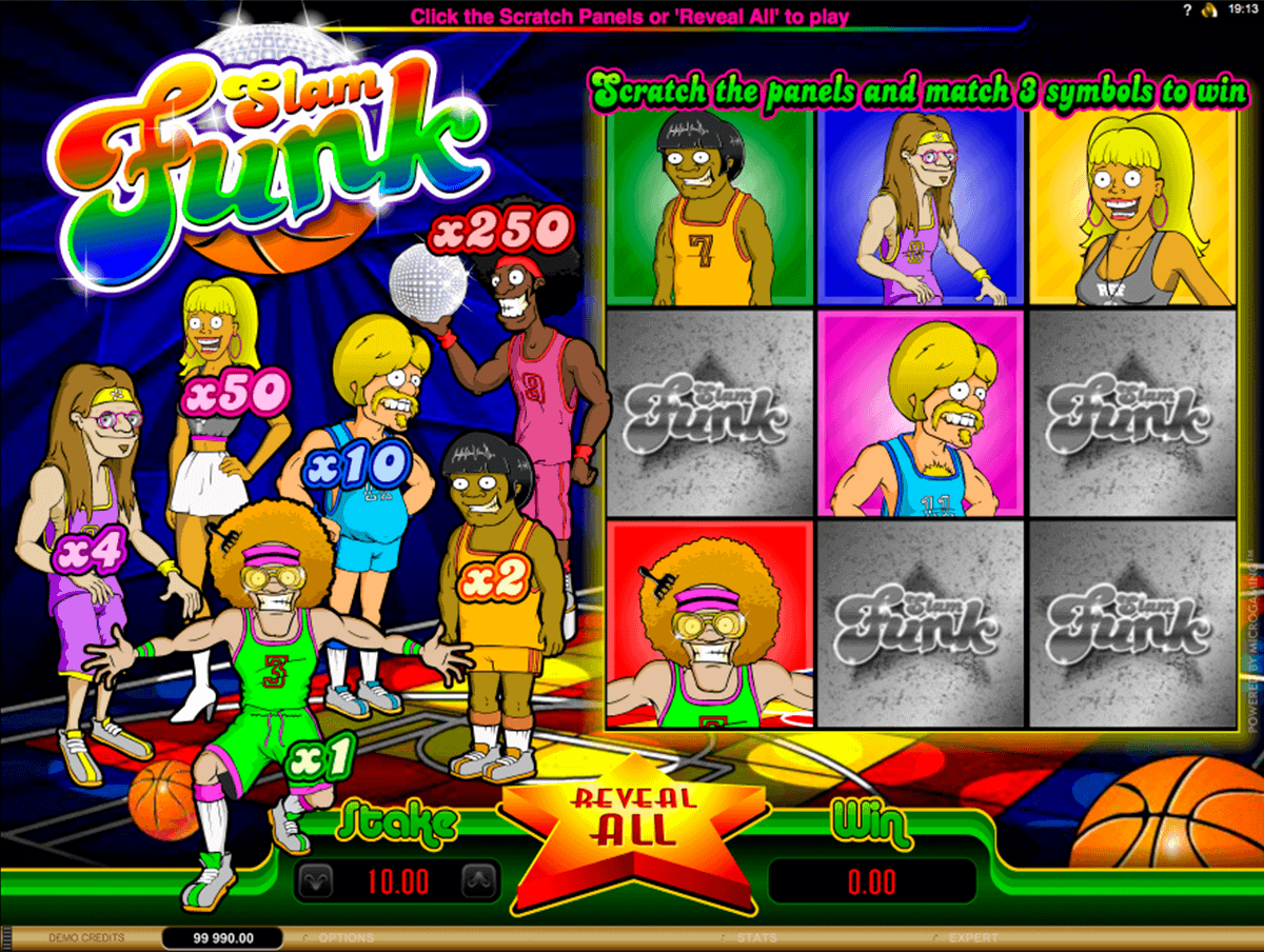 slam funk microgaming raaputusarvat