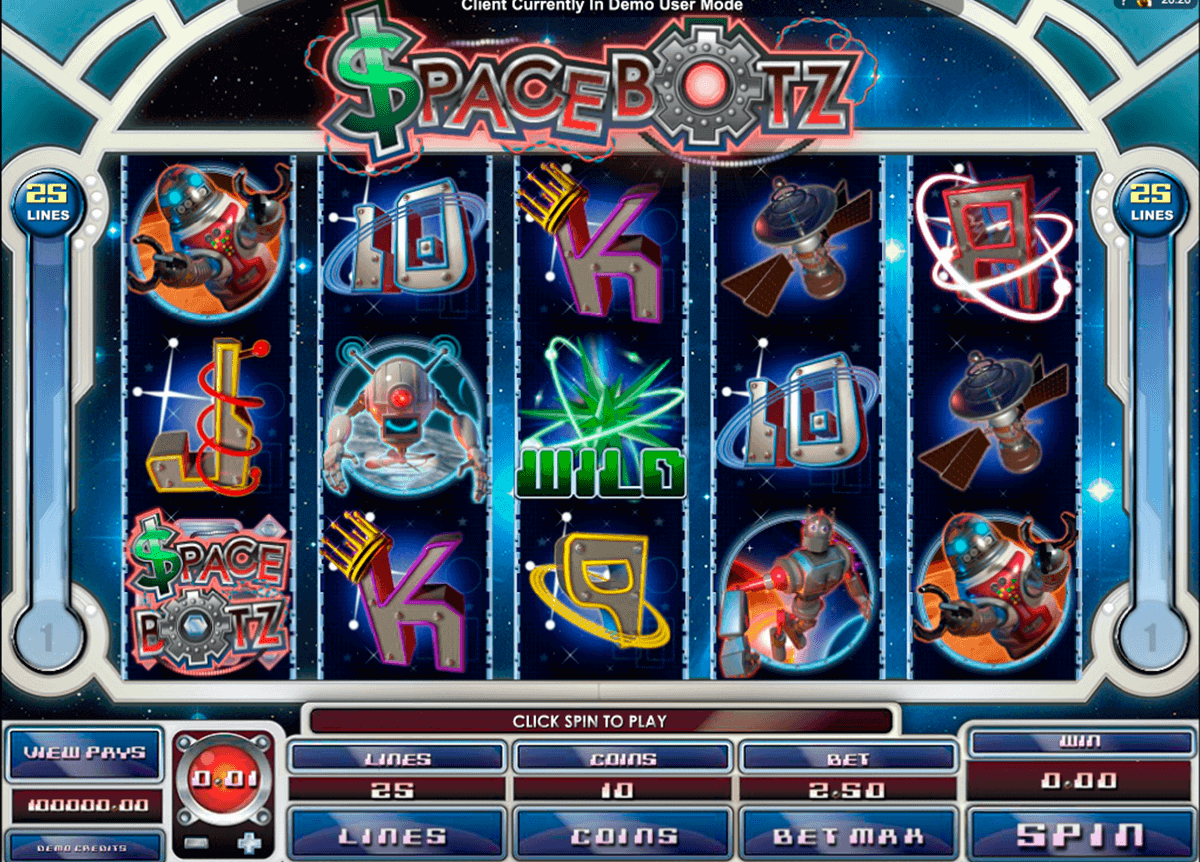 space botz microgaming kolikkopelit