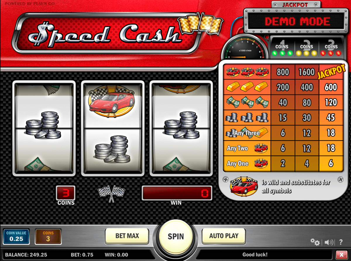 speed cash playn go kolikkopelit