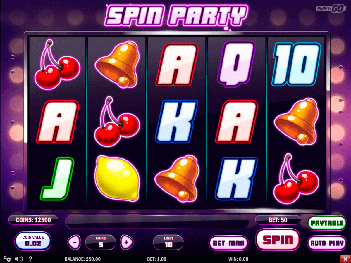 spin party playn go kolikkopelit