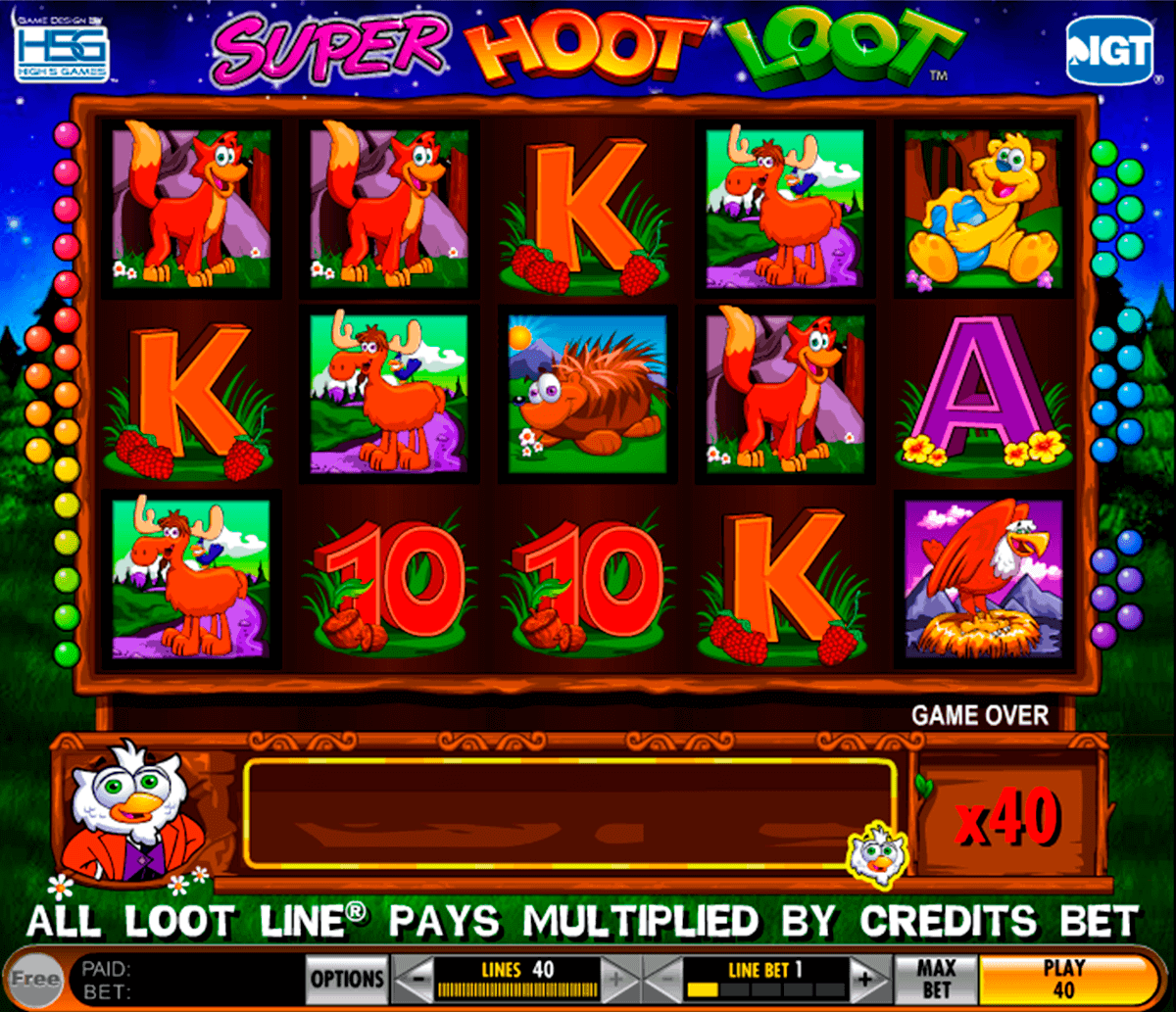 super hoot loot igt kolikkopelit