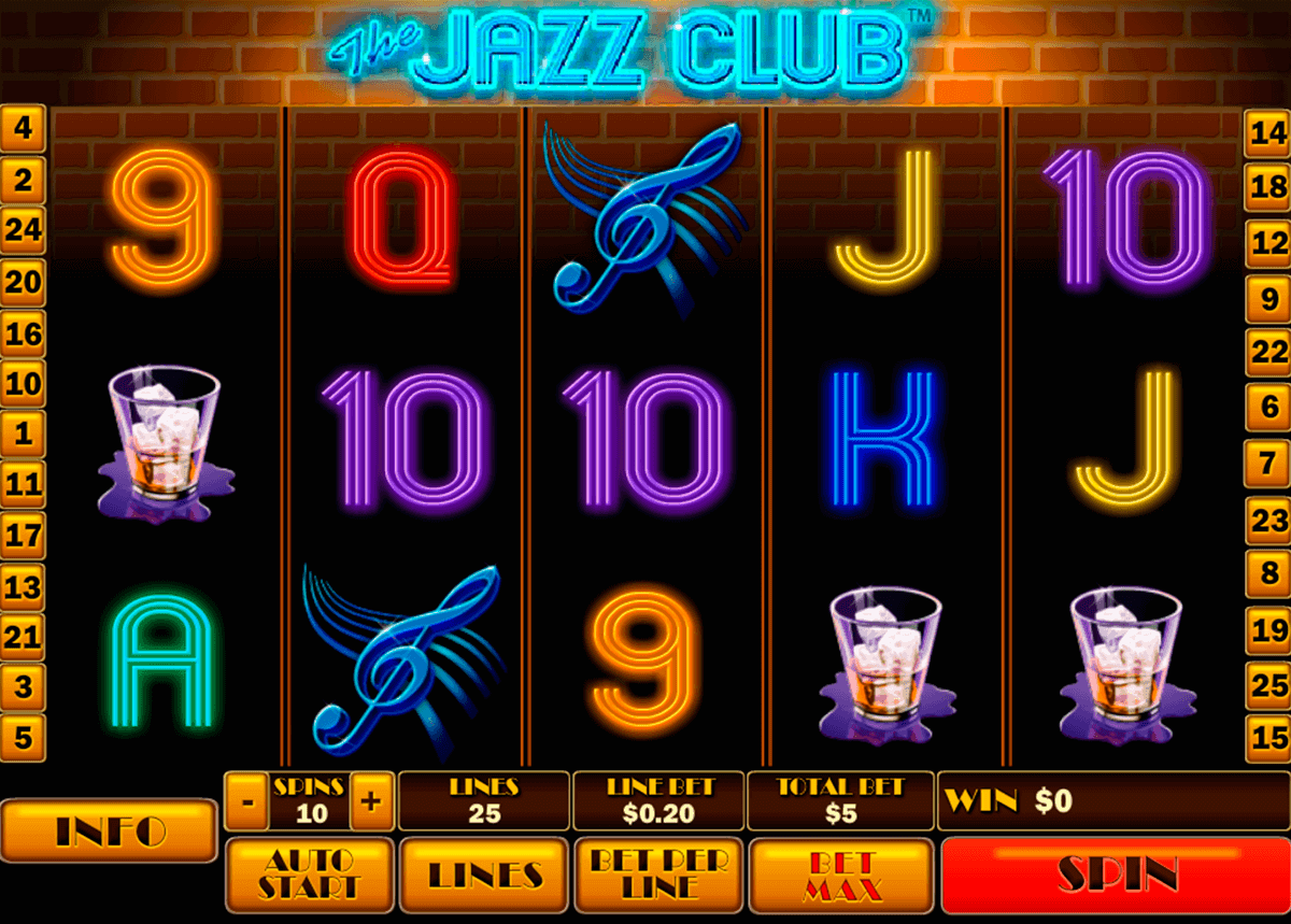 the jazz club playtech kolikkopelit