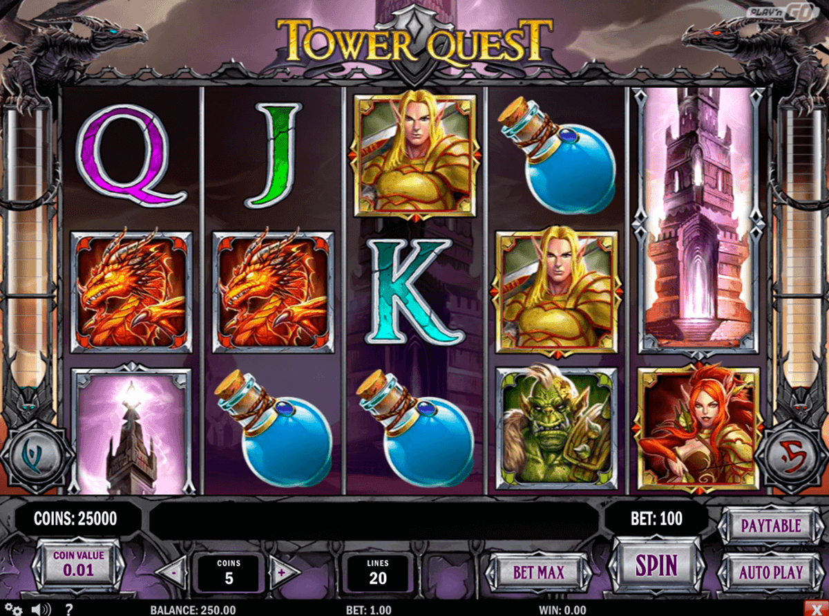 tower quest playn go kolikkopelit